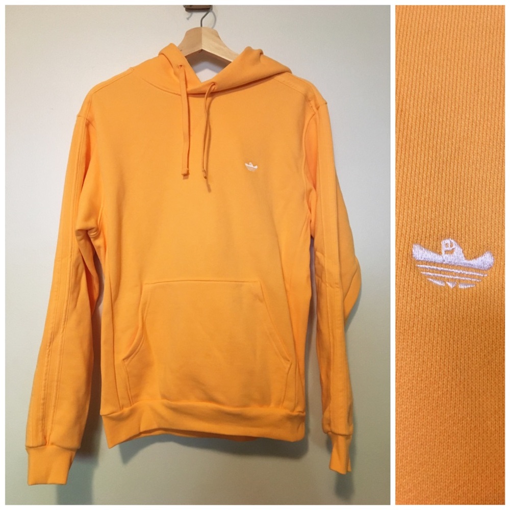 EUC Adidas x Mark Gonzales Shmoofoil Bright Peach Hoodie XS/S